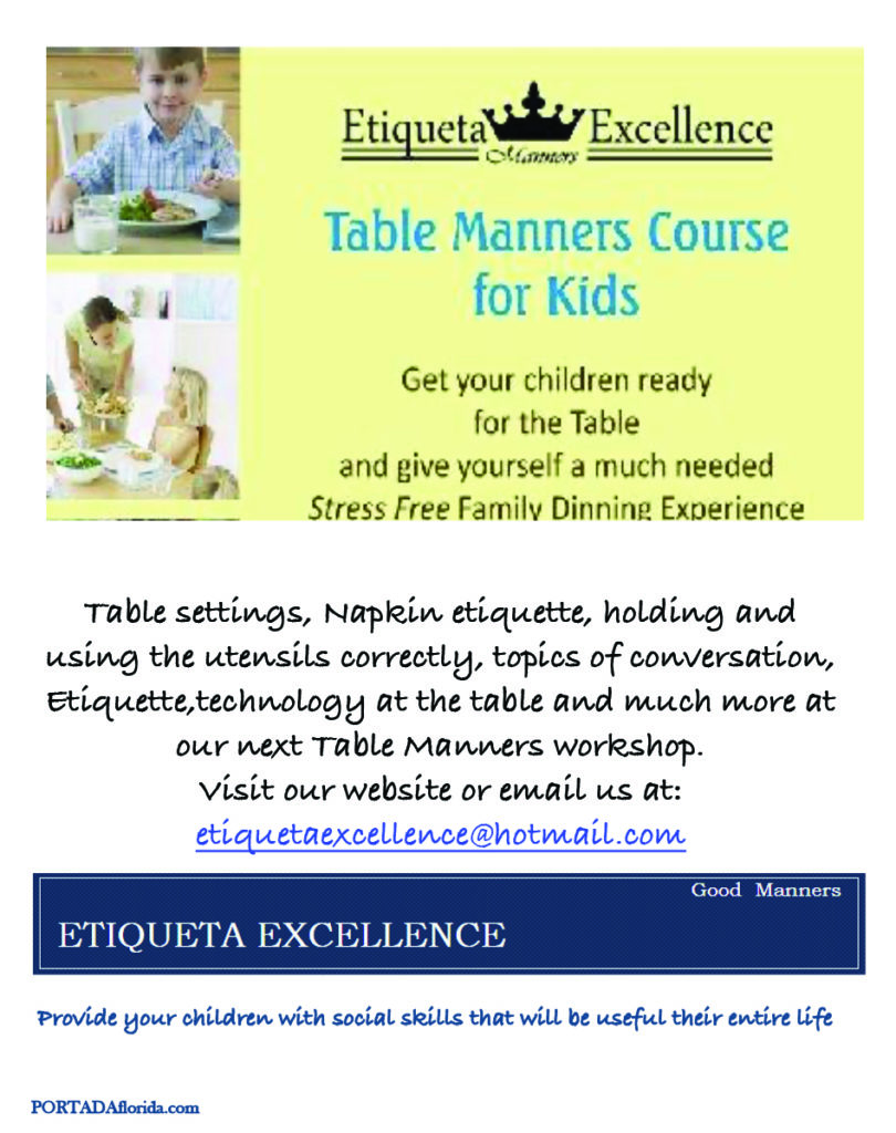 Etiqueta Excellence Manners